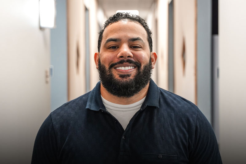 Robert Esteem dental implants patient